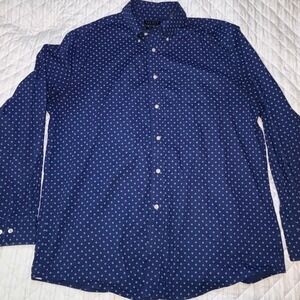 Lauren Ralph Lauren‎ Stretch Fabric Button Down Shirt Regular Fit XL